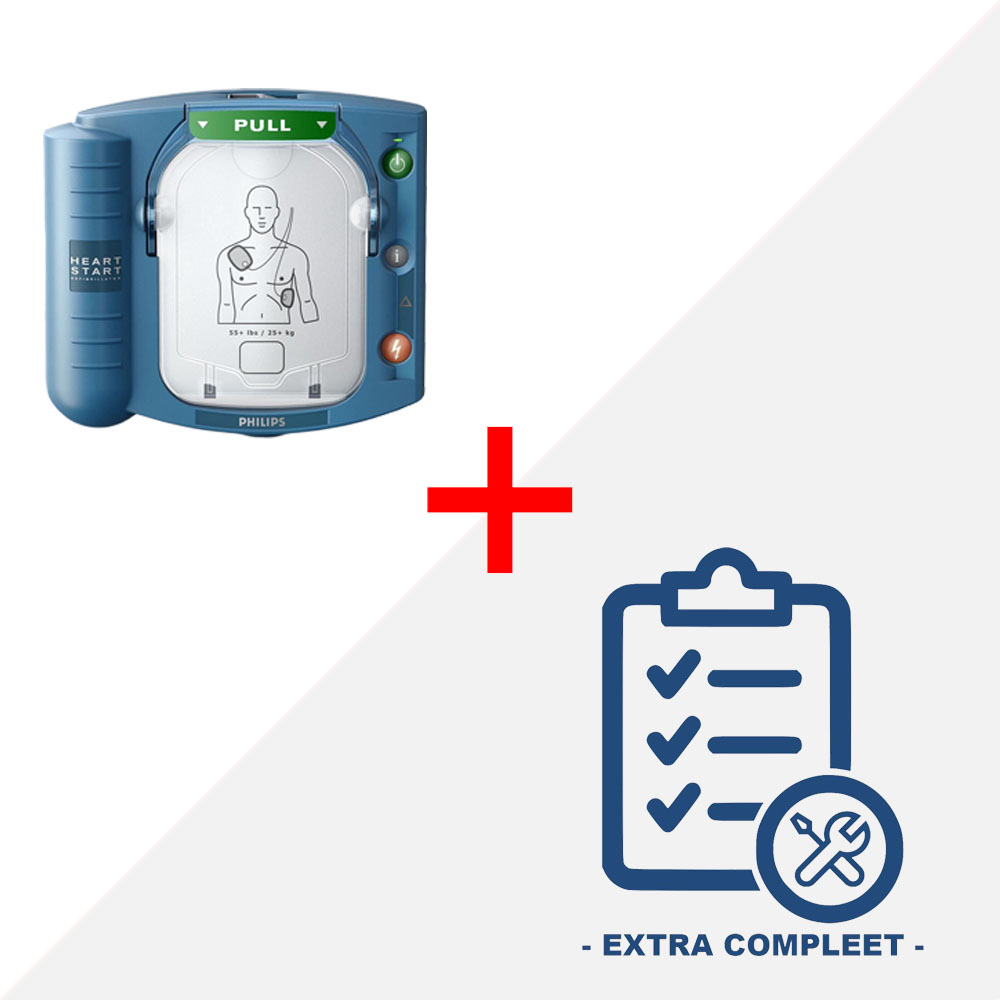 Philips HeartStart HS1 AED M5066A | Meest verkochte AED!