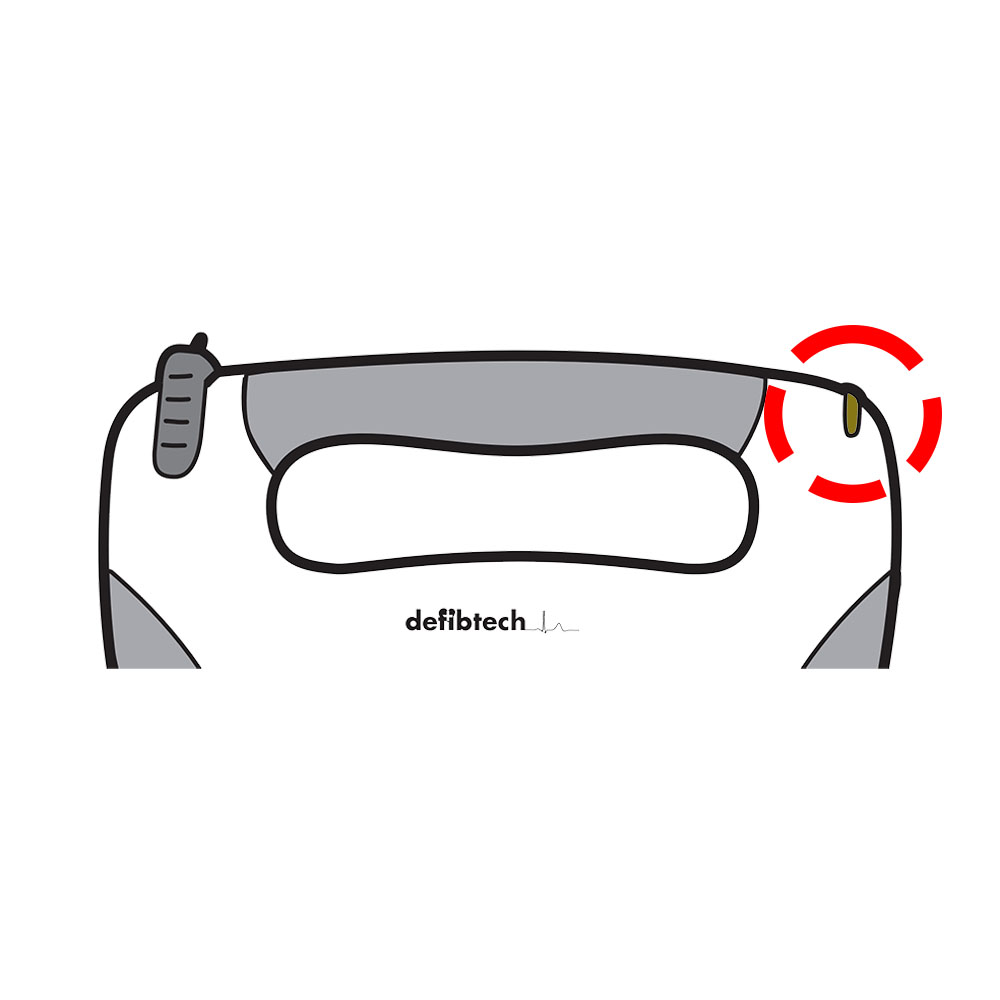 Defibtech Lifeline AED SG Actieve Status Indicator (“ASI”)