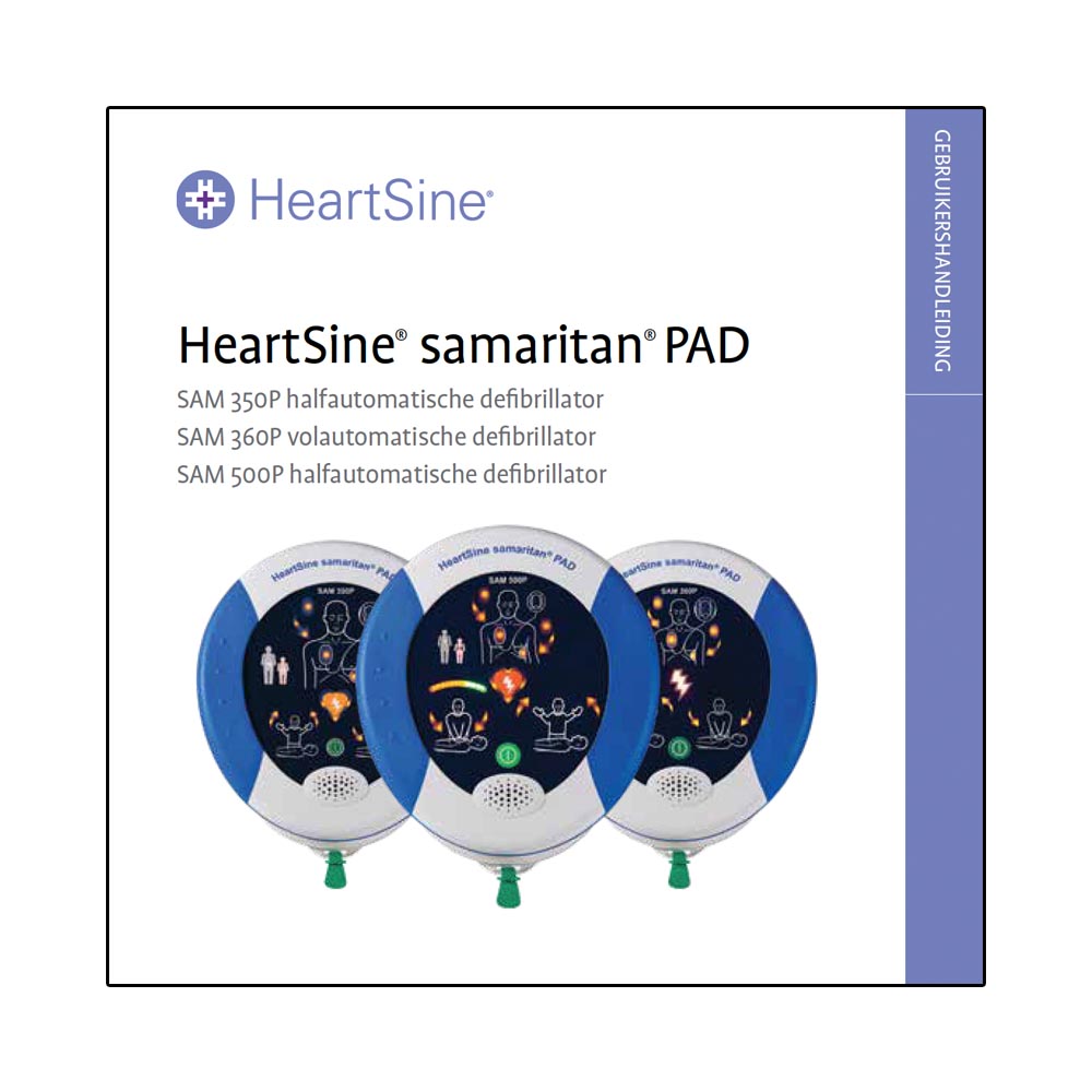 Handleiding HeartSine Samaritan PAD 350P AED DOWNLOAD