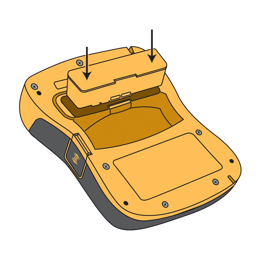 Plaatsen Defibtech Lifeline VIEW batterij REF DBP-2003