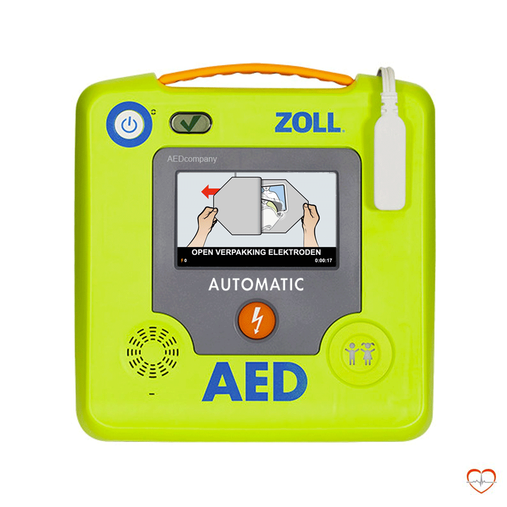 ZOLL AED 3 vol-automatisch 8501-001202-16 display beeldscherm